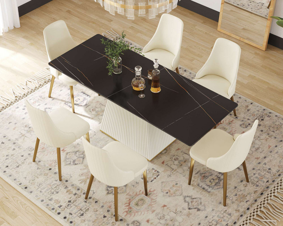 Crenus - Luna Rectangular Dining Table