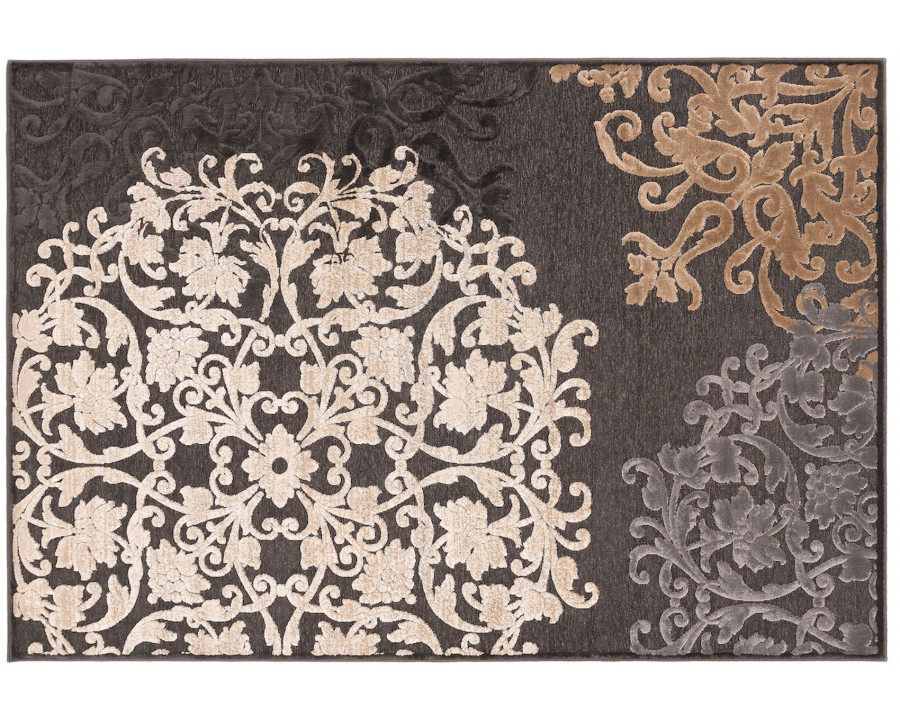 CutCut Pixie Black/Gray Rug - 140x200