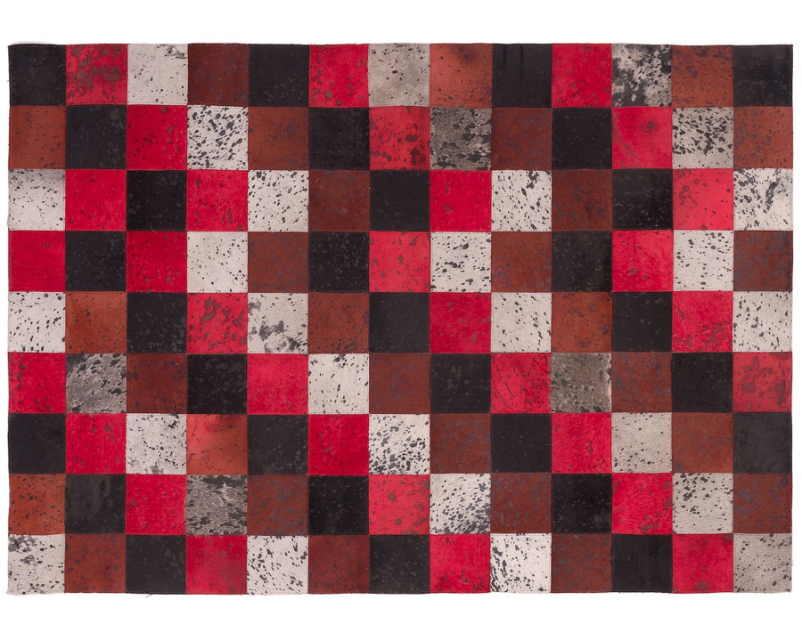 CutCut Oscar Mix Leather Rug - 140x200