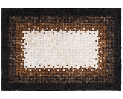 CutCut - Quadra Center Leather Rug