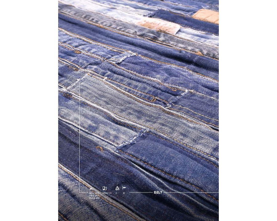 CutCut - Belt Jeans Rug in 170x240