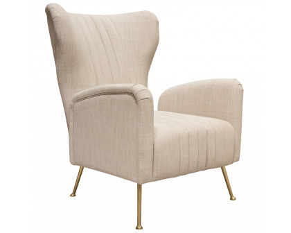 Diamond Sofa - Ava Chair with Gold Leg