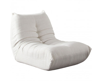 Diamond Sofa™ Ezra Fabric Armless Chair - Cream