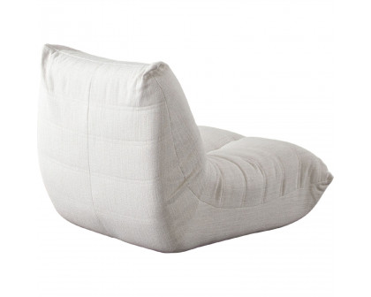 Diamond Sofa™ Ezra Fabric Armless Chair - Cream