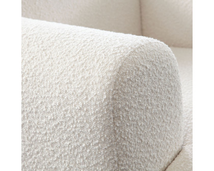 Diamond Sofa™ Form Boucle Fabric Chair - Ivory