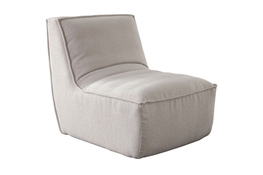 Diamond Sofa™ Jonas Fabric Armless Accent Chair - Tan