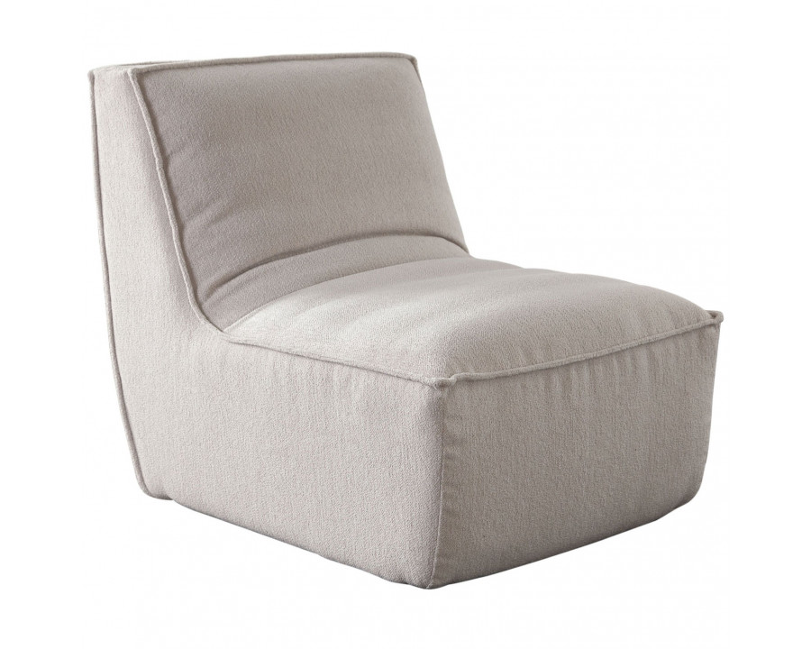 Diamond Sofa - Jonas Fabric Armless Accent Chair in Tan