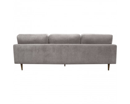 Diamond Sofa Kelsey Fabric Reversible Chaise Sectional - Gray