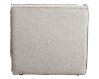 Diamond Sofa™ Marshall Scooped Seat Armless Fabric Chair - Sand