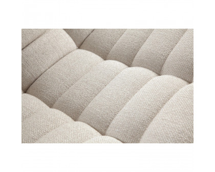 Diamond Sofa™ Marshall Scooped Seat Armless Fabric Chair - Sand