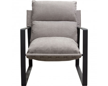 Diamond Sofa - Miller Sling Accent Chair with Black Powder Coated Metal Frame