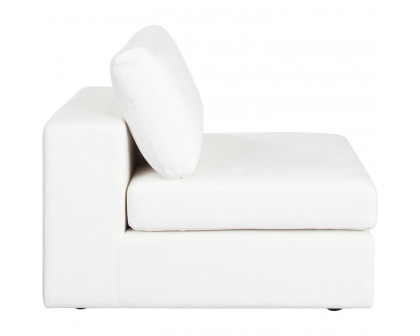 Diamond Sofa™ Muse Performance Fabric Armless Chair - Mist White