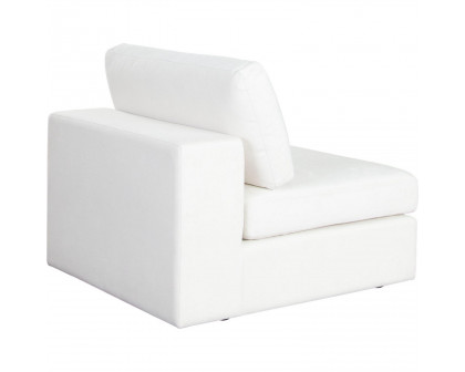 Diamond Sofa™ Muse Performance Fabric Armless Chair - Mist White