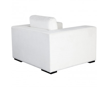 Diamond Sofa™ Muse Performance Fabric Accent Chair - Mist White