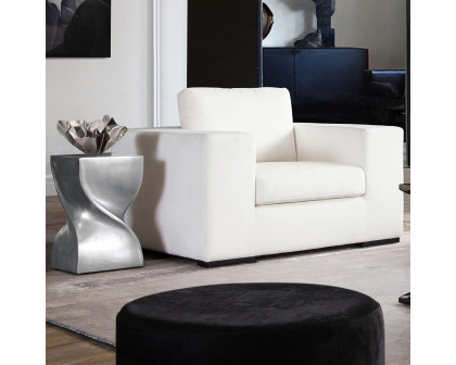 Diamond Sofa™ Muse Performance Fabric Accent Chair - Mist White