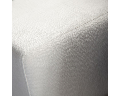 Diamond Sofa™ Muse Performance Fabric Ottoman - Mist White