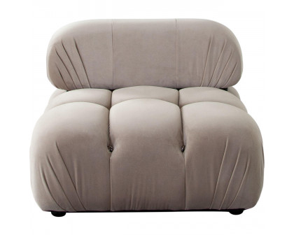 Diamond Sofa - Paloma Velvet Armless Chair