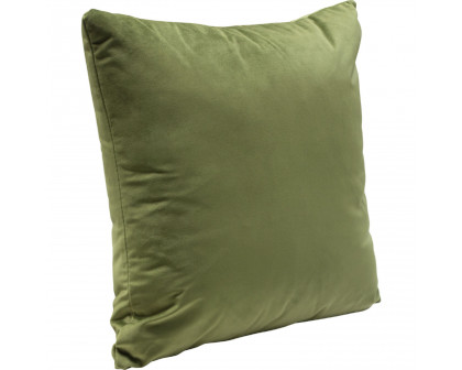 Diamond Sofa 16" Square Velvet Accent Pillows (Set of 2) - Sage Green