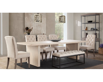 Diamond Sofa - Sonoma 110" Wood Dining Table