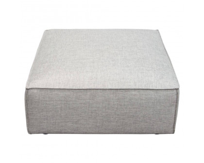 Diamond Sofa™ Vice Fabric Square Ottoman - Barley