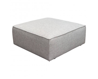 Diamond Sofa™ Vice Fabric Square Ottoman - Barley