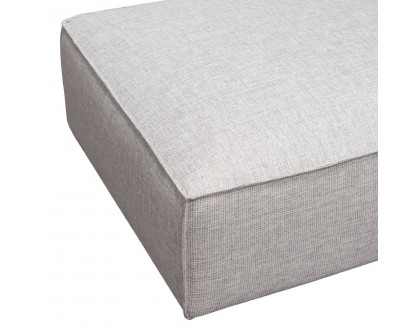 Diamond Sofa™ Vice Fabric Square Ottoman - Barley