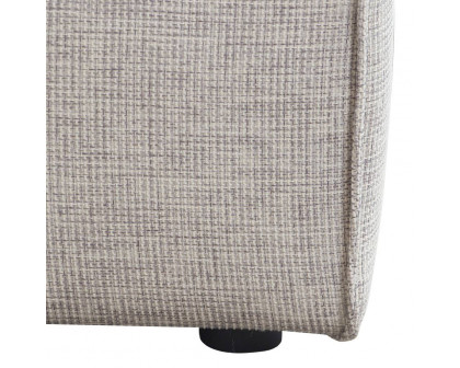 Diamond Sofa™ Vice Fabric Square Ottoman - Barley