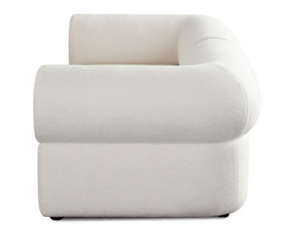 Diamond Sofa Zia 2PC Sherpa Fabric Modular Sofa - Ivory