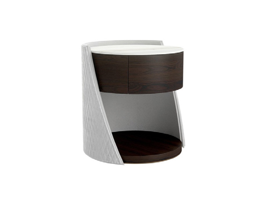 Domeris Majestic Bedside Table - Fabric A Series