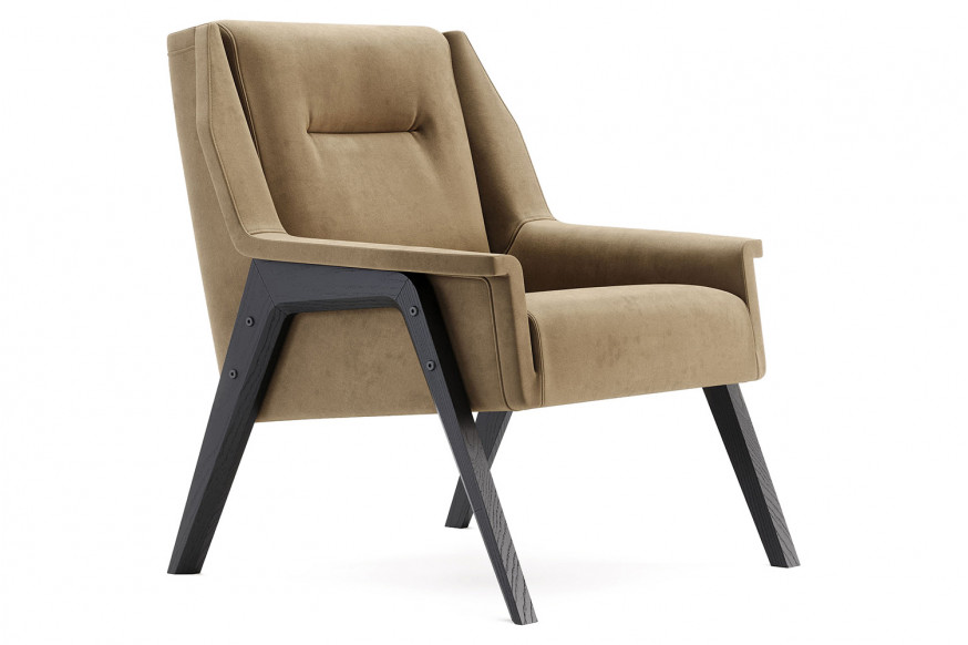 Domkapa™ Greta Armchair - Fumé Stained Beech