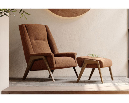 Domkapa™ Greta Armchair - Fumé Stained Beech