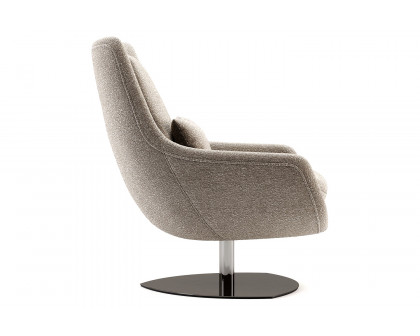 Domkapa™ Elba Armchair - White Texturized Steel