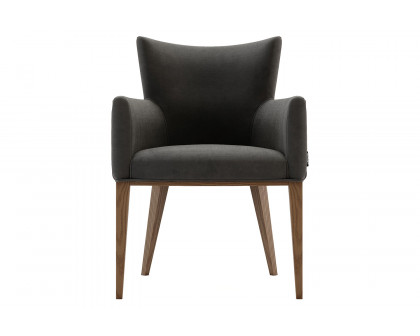 Domkapa Vianna Chair with Armrest - Black Ash