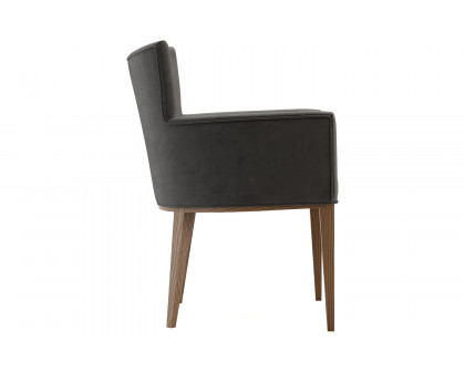 Domkapa Vianna Chair with Armrest - Black Ash