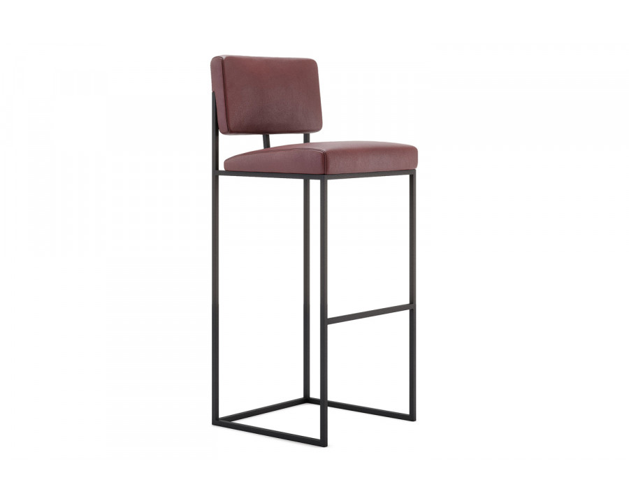 Domkapa Gram Bar Chair - Polished Stainless Steel