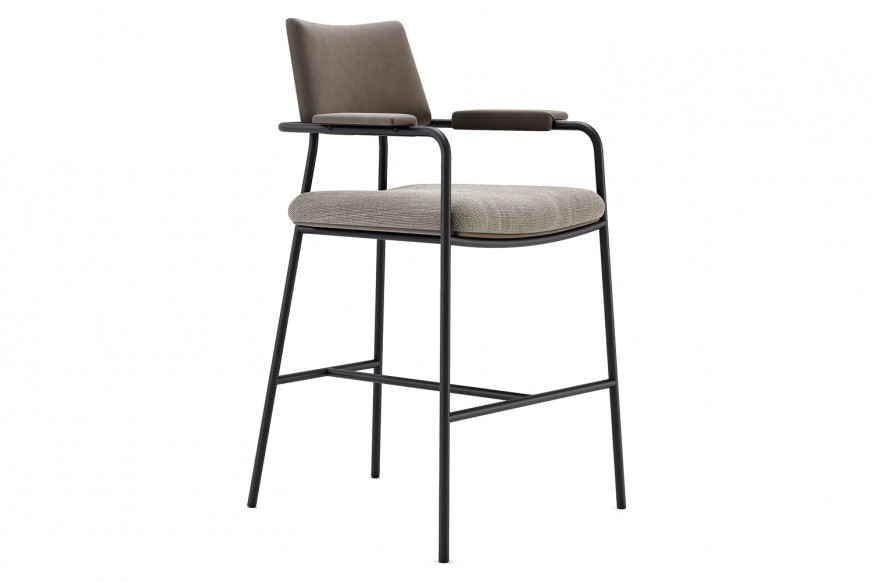 Domkapa™ Stranger Counter Chair - Rose Gold Polished