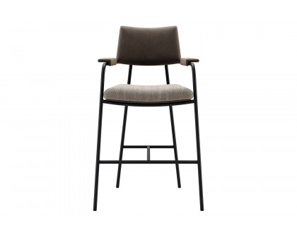 Domkapa™ Stranger Counter Chair - Rose Gold Polished