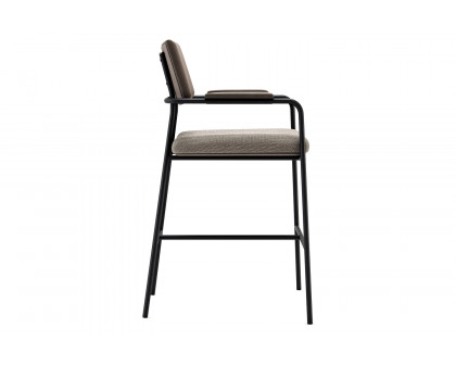 Domkapa Stranger Counter Chair - Polished Stainless Steel