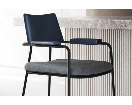 Domkapa Stranger Counter Chair - Polished Stainless Steel