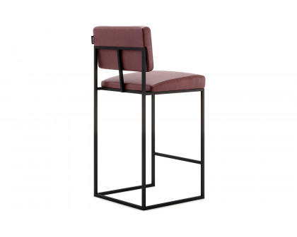 Domkapa Gram Counter Chair - Brushed Stainless Steel