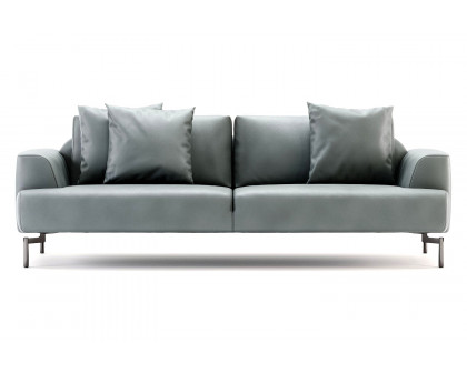 Domkapa Taís 3 Seats Sofa - Smoky Black Polished