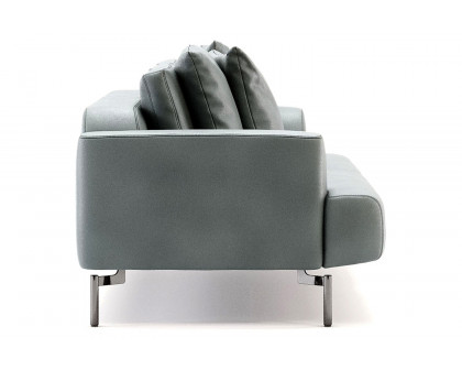 Domkapa Taís 3 Seats Sofa - Polished Stainless Steel