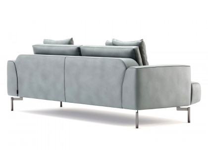 Domkapa Taís 3 Seats Sofa - Polished Stainless Steel