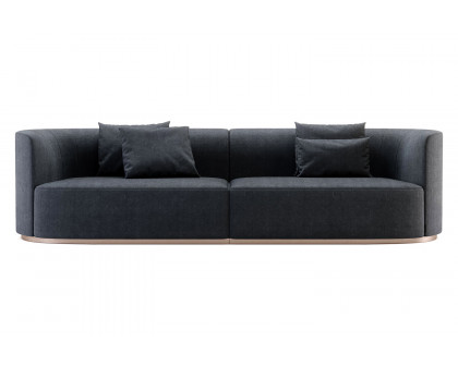 Domkapa Chloe 3 Seats Sofa - Brushed Stainless Steel