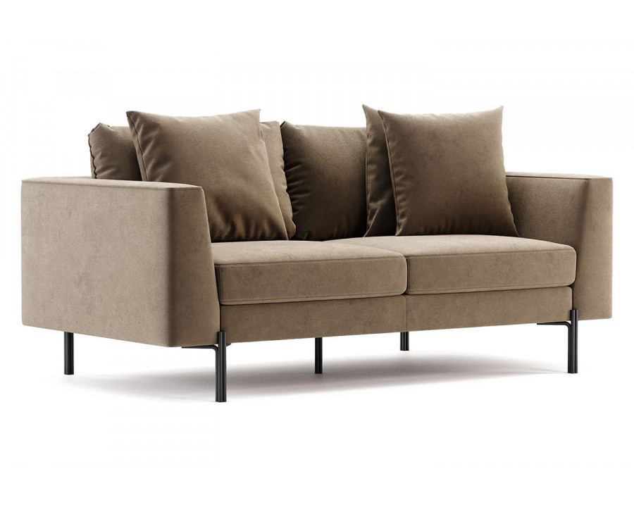 Domkapa Nicole 2 Seats Sofa - Gold Brushed Stainless Steel