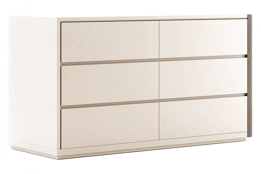 Domkapa™ Taylor Console with 6 Drawers Left / Right - Natural Oak