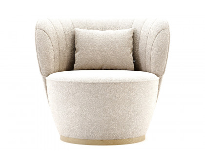 Domkapa™ Pearl Armchair Swivel - Gold Polished Stainless Steel