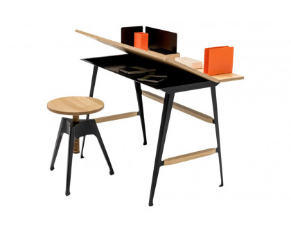 Driade Portable Atelier Desk - Natural/Black