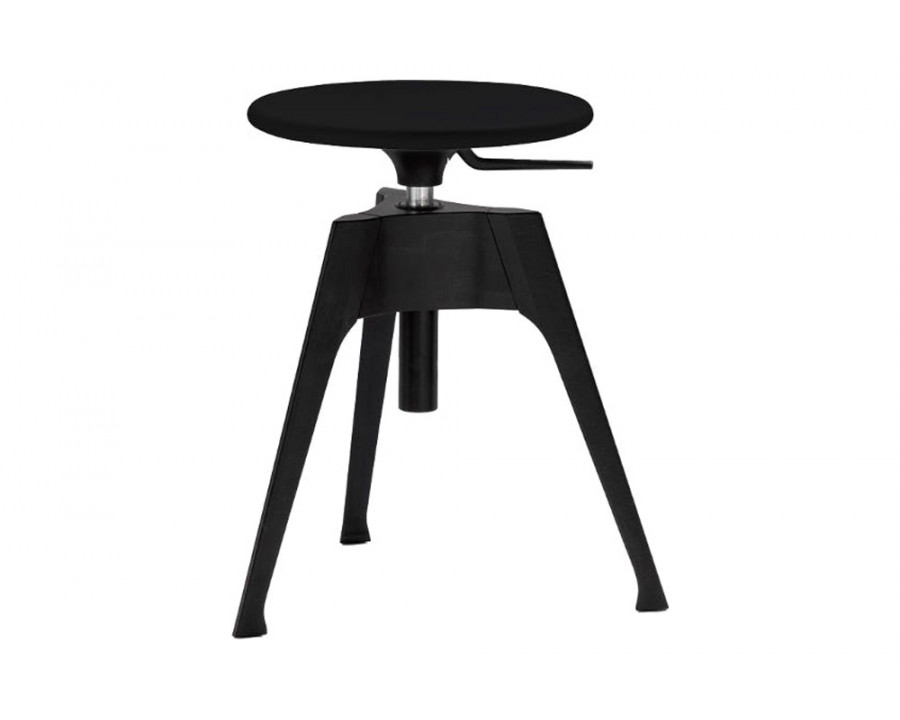 Driade Portable Atelier Accent Stool - Black