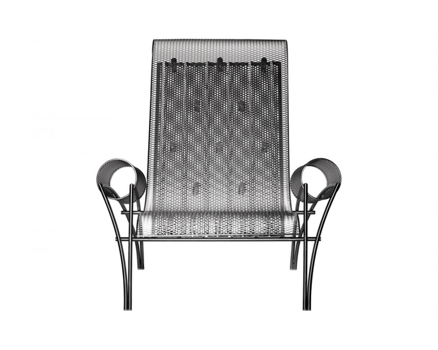 Driade - Suki Solid Armchair in Steel